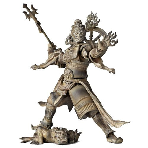 Tamon-ten (Wood Ver. version) Revoltech Takeya - Kaiyodo