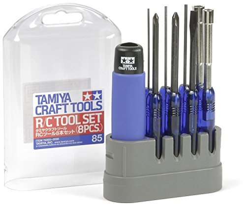 TAMIYA Craft Tool Series, No.85 RC Tool, Set 8pcs.