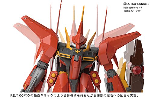 AMX-107 Bawoo - 1/100 scale - RE/100, Kidou Senshi Gundam ZZ - Bandai
