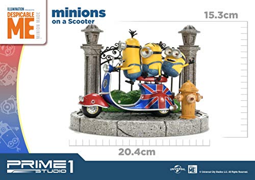 Prime Collectible Figure "Minions" Minions on a Scooter Statue PCFMINI-04