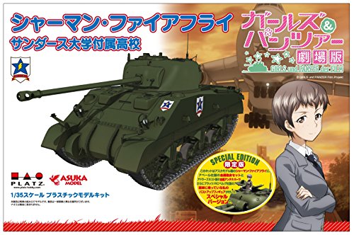 Sherman vc Firefly, (Sanders University High School version)-escala 1/35-Girls und Panzer-Platz
