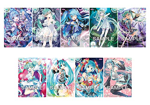 Hatsune Miku Clear Card Collection Gum 6