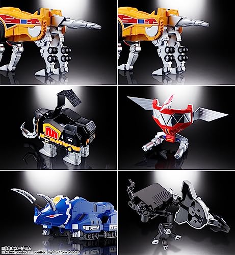 Soul of Chogokin "Kyoryu Sentai Zyuranger" GX-72 Megazord & GX-78 Dragonzord