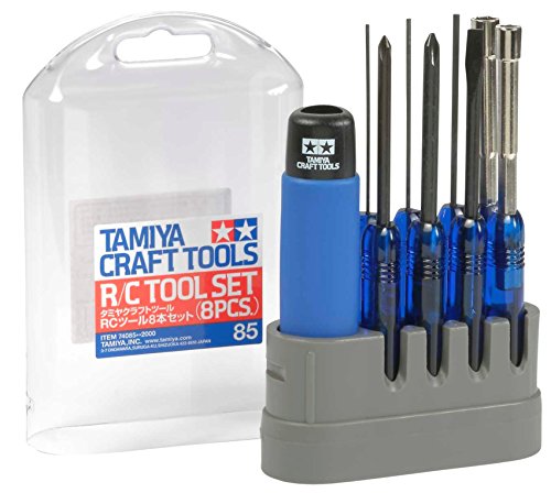 TAMIYA Craft Tool Series, No.85 RC Tool, Set 8pcs.