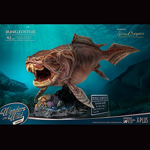 Star Ace Toys Wonders of the Wild Series Dunkleosteus Polyresin Statue Deluxe Edition