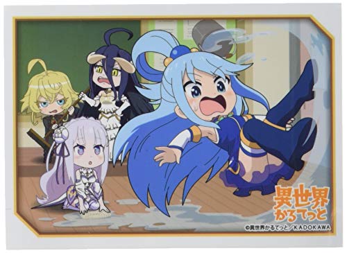 Bushiroad Sleeve Collection High-grade Vol. 2448 "Isekai Quartet" Aqua & Emilia & Tanya & Albedo