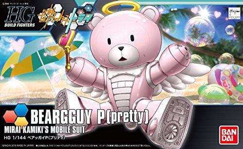 KUMA-P Beargguy P (Pretty) - 1/144 scala - HGBF, Gundam Build Fighters Prova - Bandai