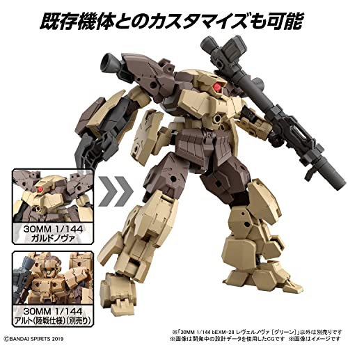 30MM 1/144 bEXM-29 Gardonova (Brown)