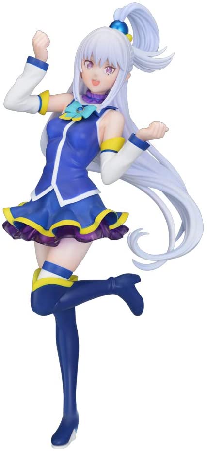 Re:Zero kara Hajimeru Isekai Seikatsu - Emilia - LPM Figura Aqua ver. (MISCELA)