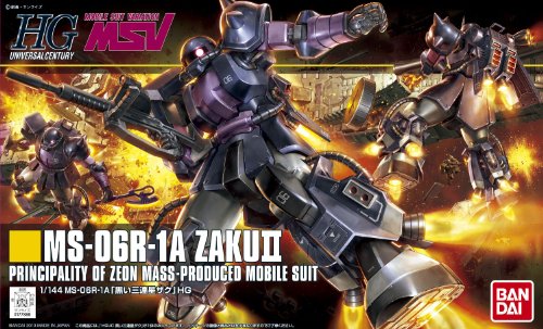 1/144 HGUC "Gundam" Black Tristar ZAKU II
