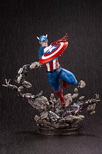 Marvel Avengers Captain America Fine Art Statue
