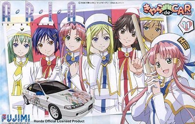 Honda Integra Type R (1995 version) version- 1/24 scale - Itasha Aria - Fujimi | Ninoma