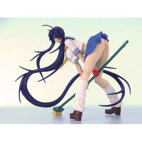 Kan'u Unchou (Blue School Uniform Ver. version) - 1/7 scale - Ikki Tousen - Aizu Project