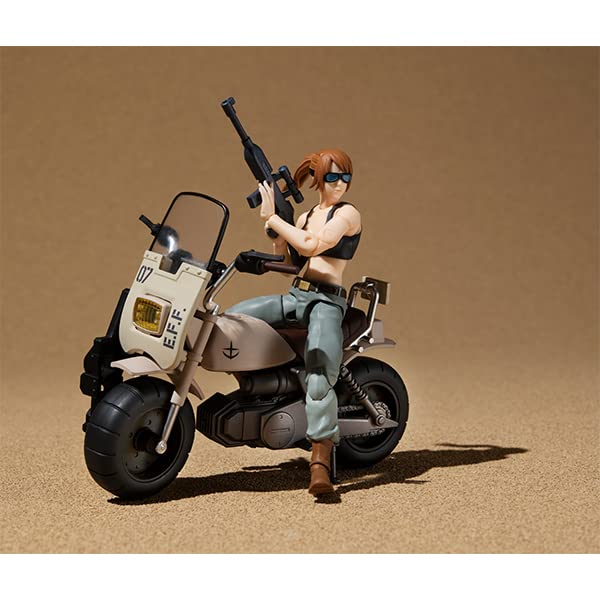 G.M.G. "Mobile Suit Gundam The 08th MS Team" Earth Federation Force V-SP09 Earth Federation Soldier & Earth Federation Force Soldier's Bike