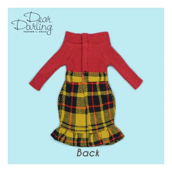 Produced by Junie Moon Dear Darling Fashion for Dolls Sandy Rose Dress Set (22cm) Yellow Skirt