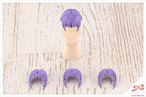After School Short Wig A Orange & Purple
