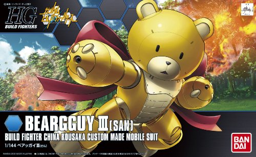 Kuma-03 Beargguy III (San) - 1/144 Skala - HGBF (# 005) Gundam Build Fighters - Bandai