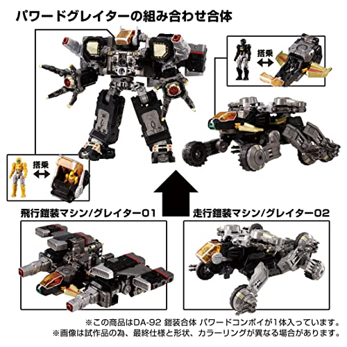 "Diaclone" DA-92 Armor Combined Powered Convoy