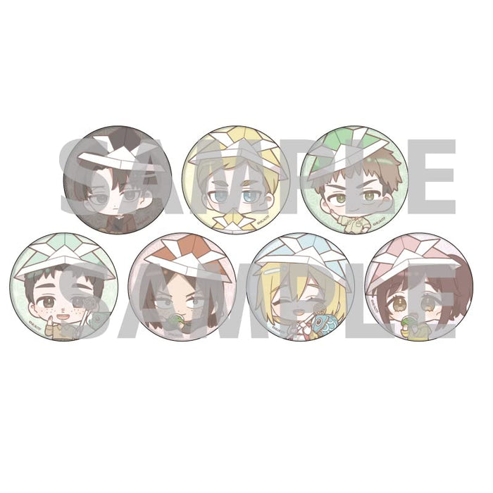 Can Badge "Attack on Titan" 44 Children's Day Ver. B (Mini Character Illustration)