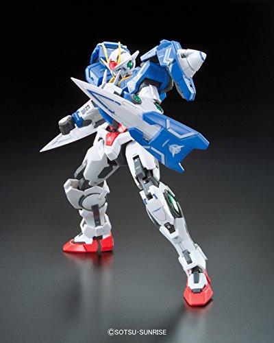 GN-0000 + GNR-010 00 Raiseur GN-0000 00 GNRM GNR-010 0 Reviser - 1/144 Échelle - RG (# 18), Kidou Senshi Gundam 00 - Bandai