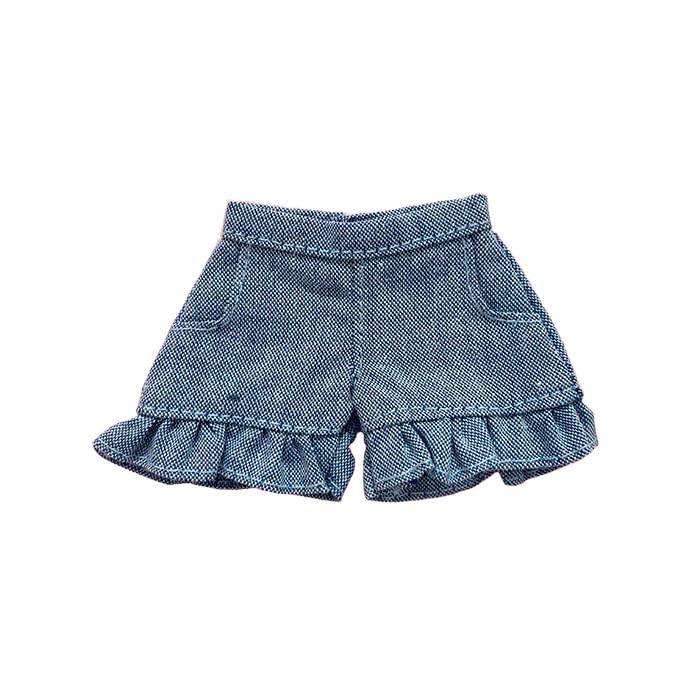 【Cross World Connections】Produced by Junie Moon Dear Darling Fashion for Dolls Short Pants (22cm Doll Size) Blue