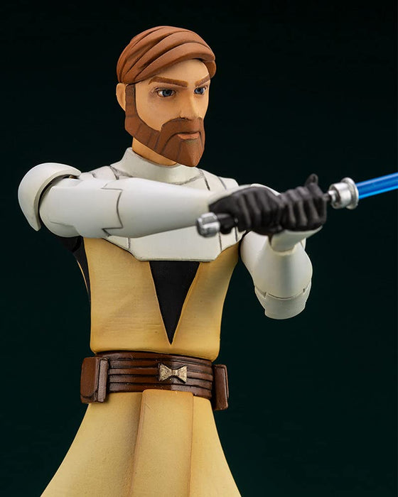 "Star Wars: The Clone Wars" ARTFX+ Obi Wan Kenobi The Clone Wars Ver.