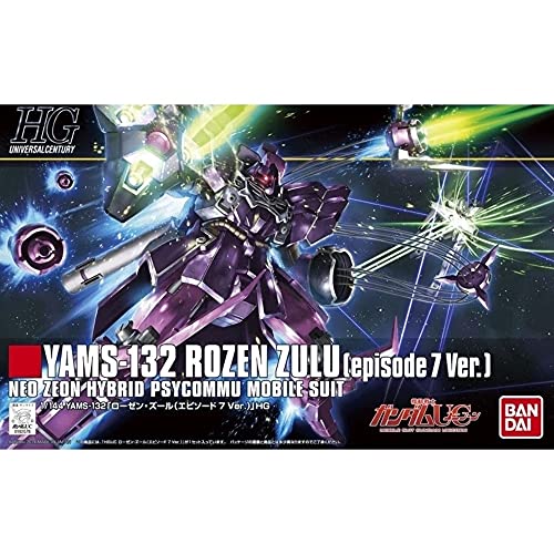 YAMS-132 Rozen Zulu (versione Episodio 7 Ver) -1/144 scala - HGUC (), Kidou Senshi Gundam UC - Bandai