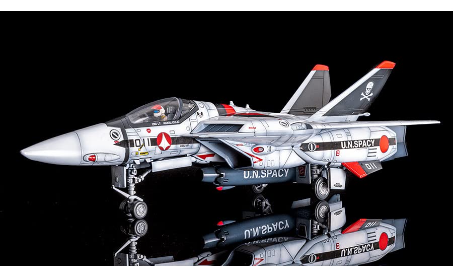Macross: Do You Remember Love? PLAMAX 1/72 VF-1A/S Fighter Valkyrie (Ichijyo Hikaru's Fighter) Factory Edition