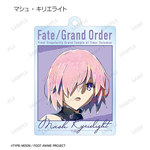 "Fate/Grand Order -Final Singularity: The Grand Temple of Time Solomon-" Trading Ani-Art Acrylic Key Chain