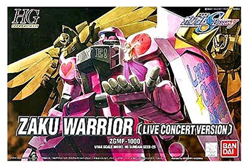 Zgmf - 1000 ZAKU Warriors Live Concert Version - 1 / 144 Scale - Hg High Seed (# 25) Kidou Senshi High Seed Fate - bandi