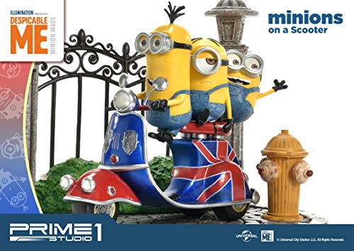 Prime Collectible Figure "Minions" Minions on a Scooter Statue PCFMINI-04