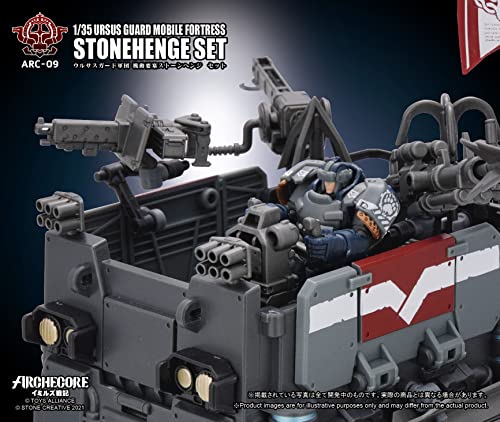 TOYS ALLIANCE LIMITED ARC-09 "ARCHE-YMIRUS" 1/35 SCALE URSUS GUARD MOBILE FORTRESS STONEHENGE SET