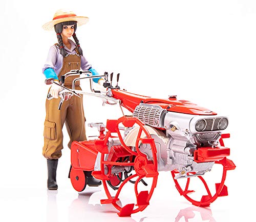 Inaho avec Honda F90 Tiller - 1/20 échelle - Personnage d'origine d'usine minimum - Max usine