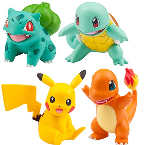 "Pokemon" Monster Collection EX 20th Anniversary Tabidachi no 3biki + Pikachu Vol. 1 Kanto Ver.