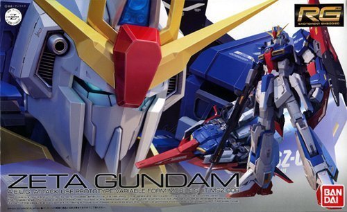 MSZ-006 Zeta Gundam (versione di colore chiaro) -1/144 scala - RG, Kidou Senshi Z Gundam - Bandai