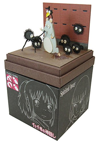 "Spirited Away" Bou & Makkuro-Kurosuke & Yu-bird Miniatuart Kit Studio Ghibli Mini (MP07-60)