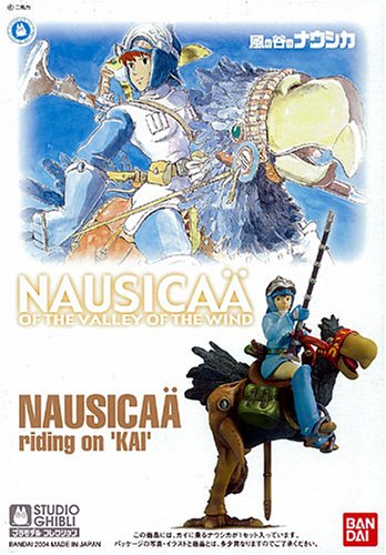 Nausicaa Nausicaä in sella a 'Kai' - scala 1/20 - Kaze No Tani no nausicaa - Bandai