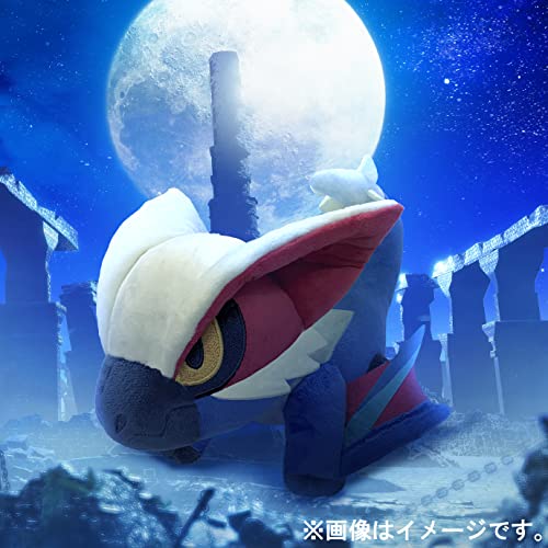 Monster Hunter Rise: Sunbreak Deformed Plush Lucent Nargacuga