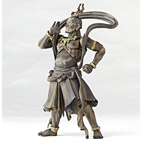 Kongo Rikishi Agyo (Wood Ver. version) Revoltech Takeya (#18EX) - Kaiyodo