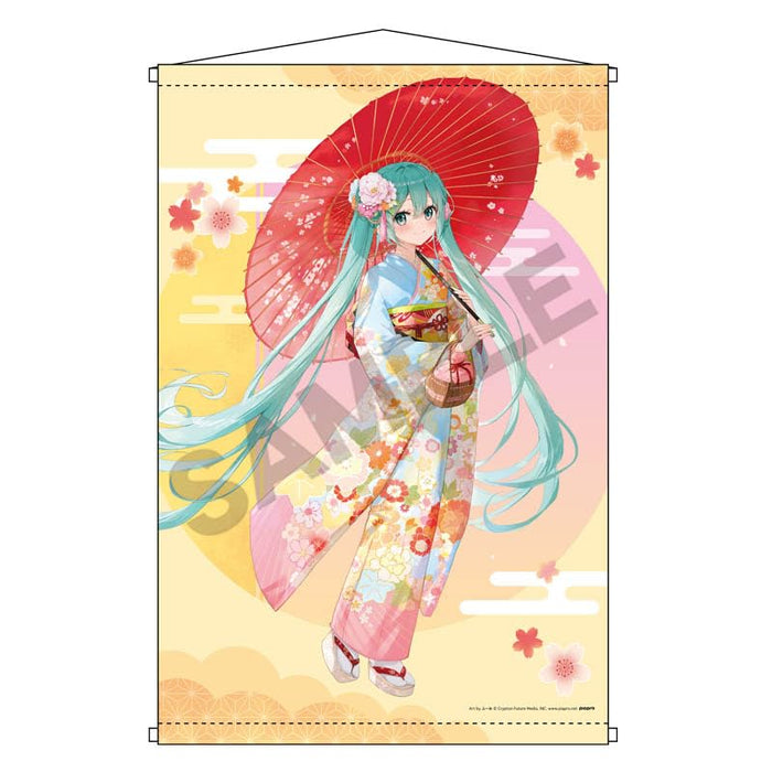 Hatsune Miku B2 Tapestry Kimono Sanpo