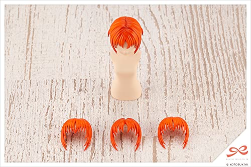 After School Short Wig A Orange & Purple