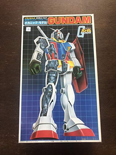 RX-78-2 Gundam (versión modelo mecánica)-escala 1/72-Kidou Senshi Gundam-Bandai