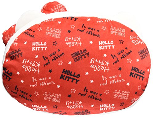 "Hello Kitty" Premium Mocchiri Face Cushion Red