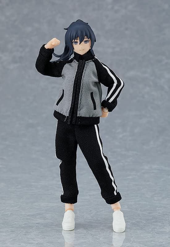 figma Styles figma Female Body (Makoto) with Tracksuit + Tracksuit Skirt Outfit