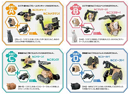 Neko Busou Model Kit Set - Bandai