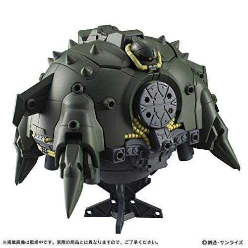 Apsaras II & MS-06 Zaku II Kidou Senshi Gundam Mobile Suit Ensemble Kidou Senshi Gundam: Dai 08 MS Shotai - Bandai