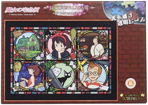 208 Peace Jigsaw Puzzle "Kiki's Delivery Service" Corico's Corico Art Crystal Jig Sawpzzle Small Piece 18 2x25 7cm