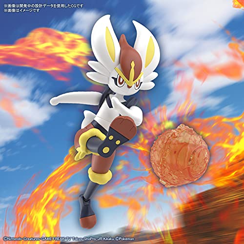 "Pokemon" Pokemon Plastic Model Collection PokePla 50 Select Series Cinderace