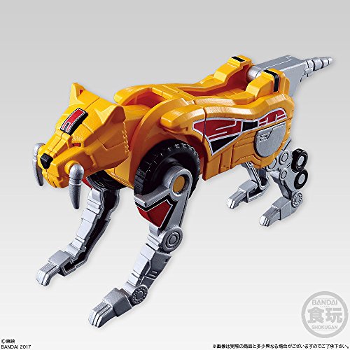 Daizyujin & Bandai Shokugan Candy Jouet Super Mini-Pla Kyouryuuou Sentitai Zyranger-Bandai