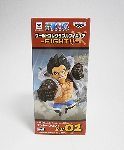 Set of 4 One Piece World Collectable Figure FIGHT
